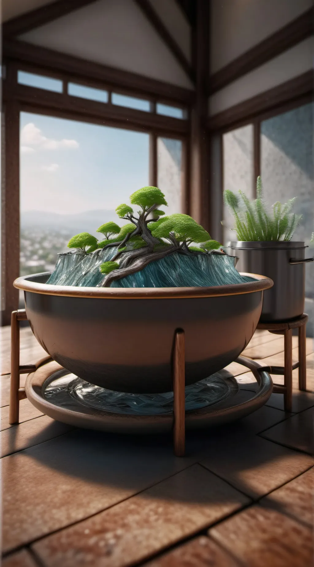 ai character: an random ai background