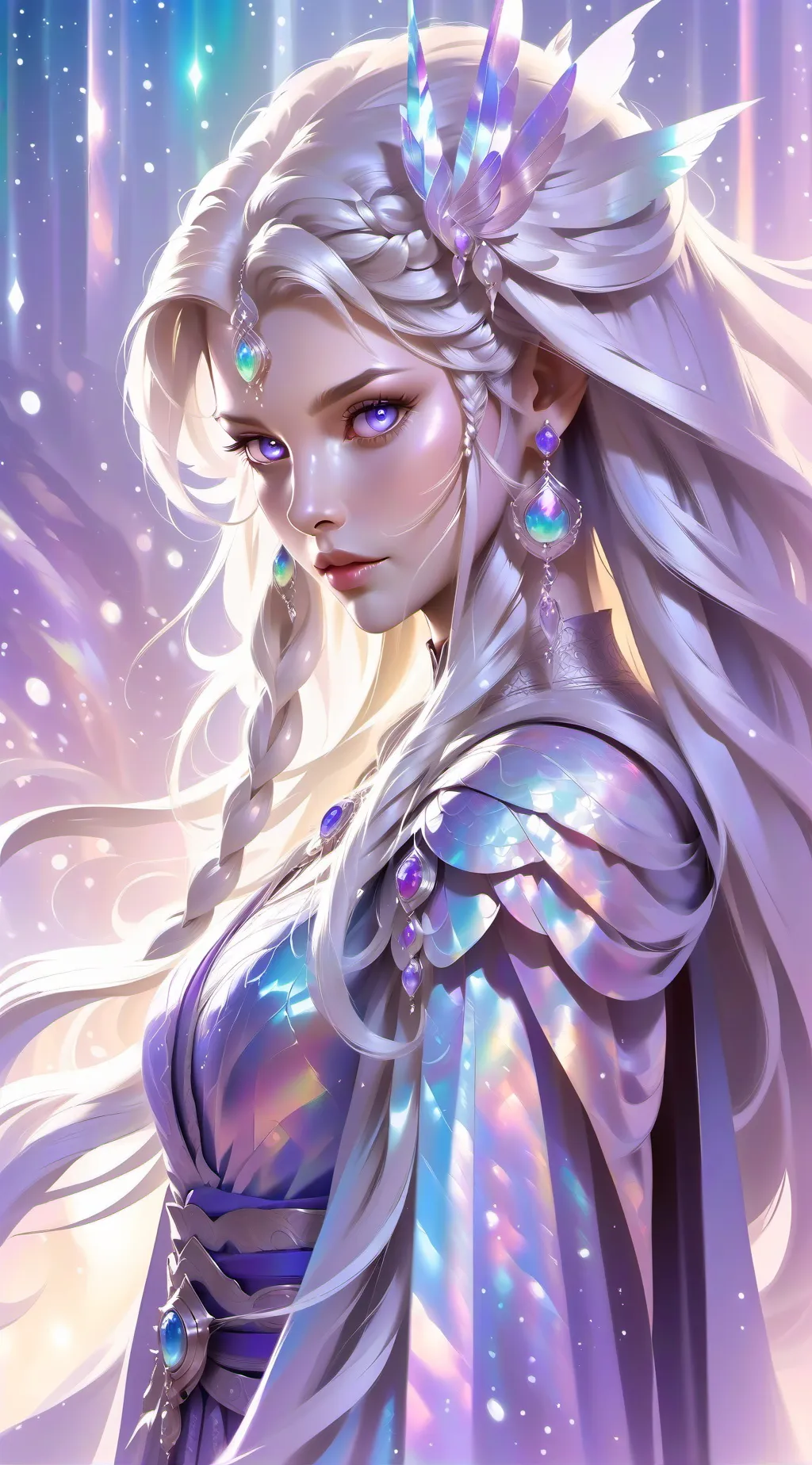 ai character: lily background