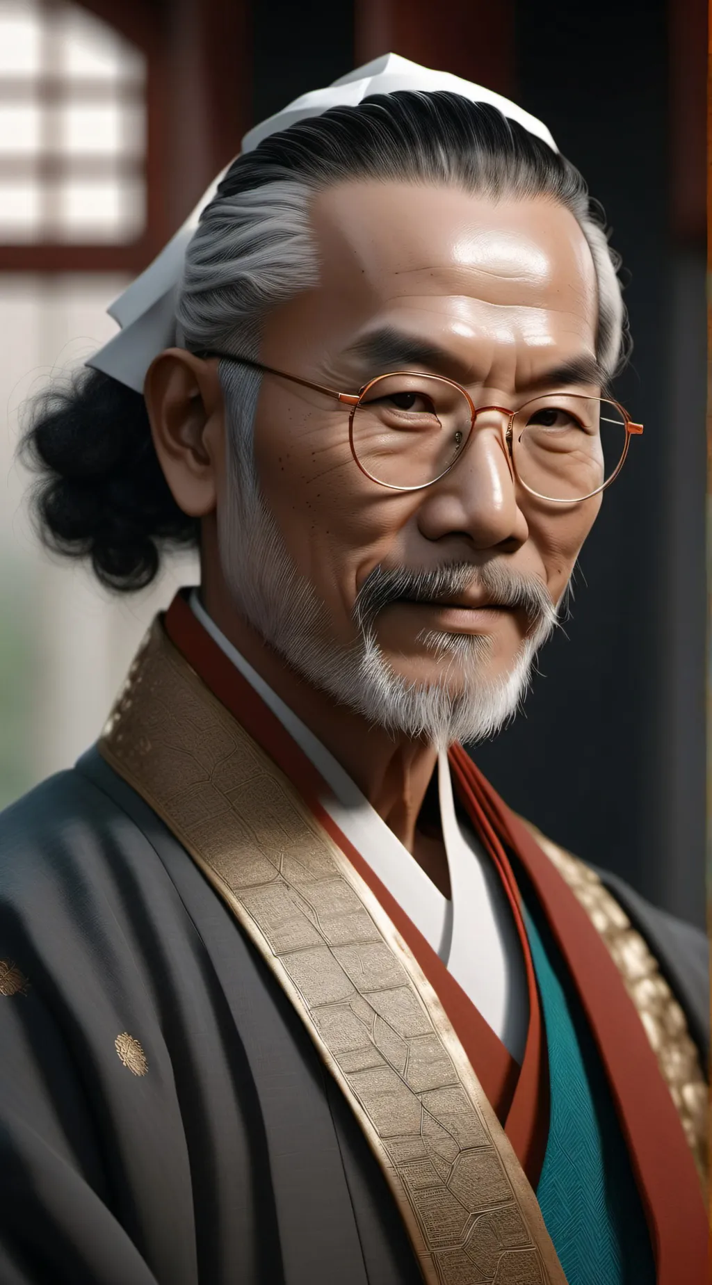 ai character: Mr moiagi background