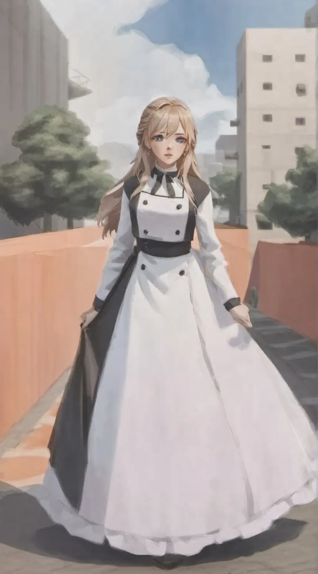 ai character: Ava (maid) background