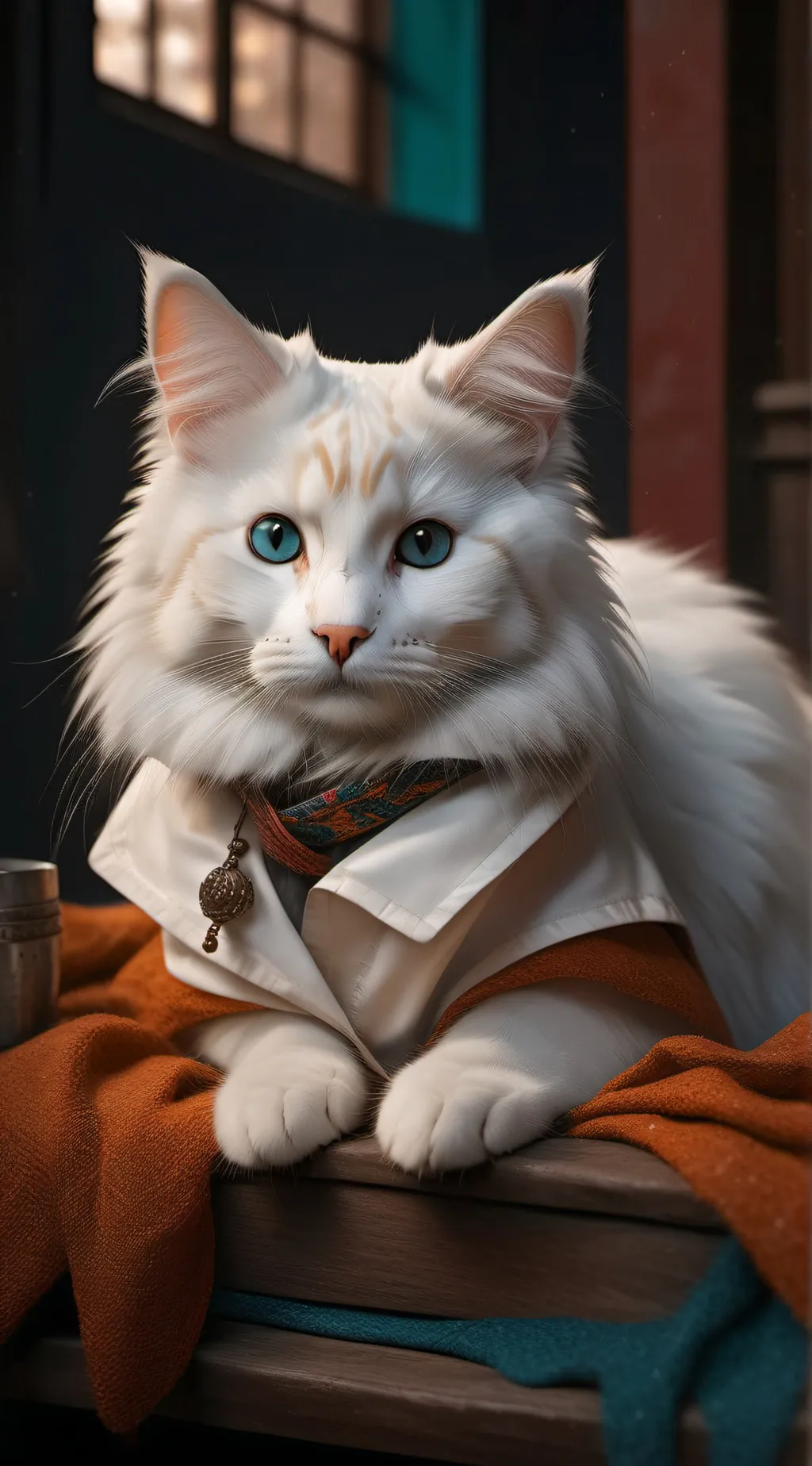 ai character: op cat background