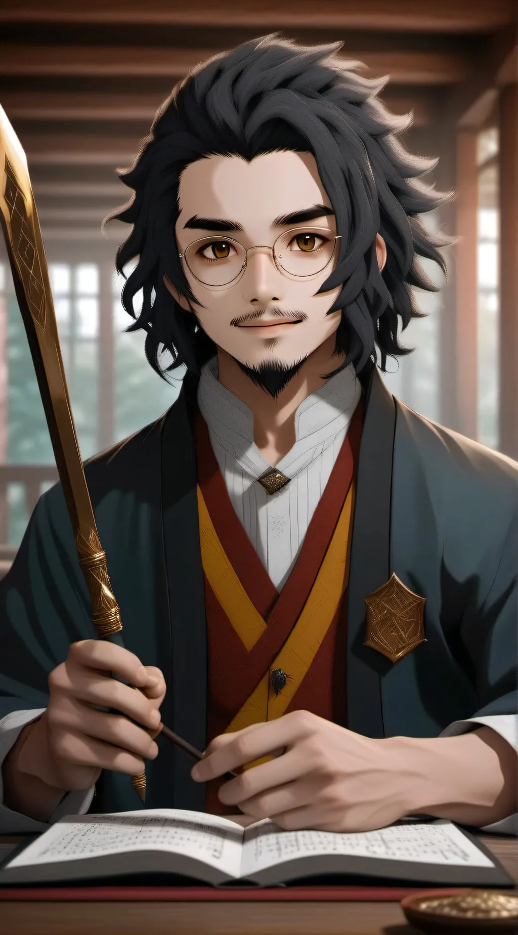 ai character: igour obanai background