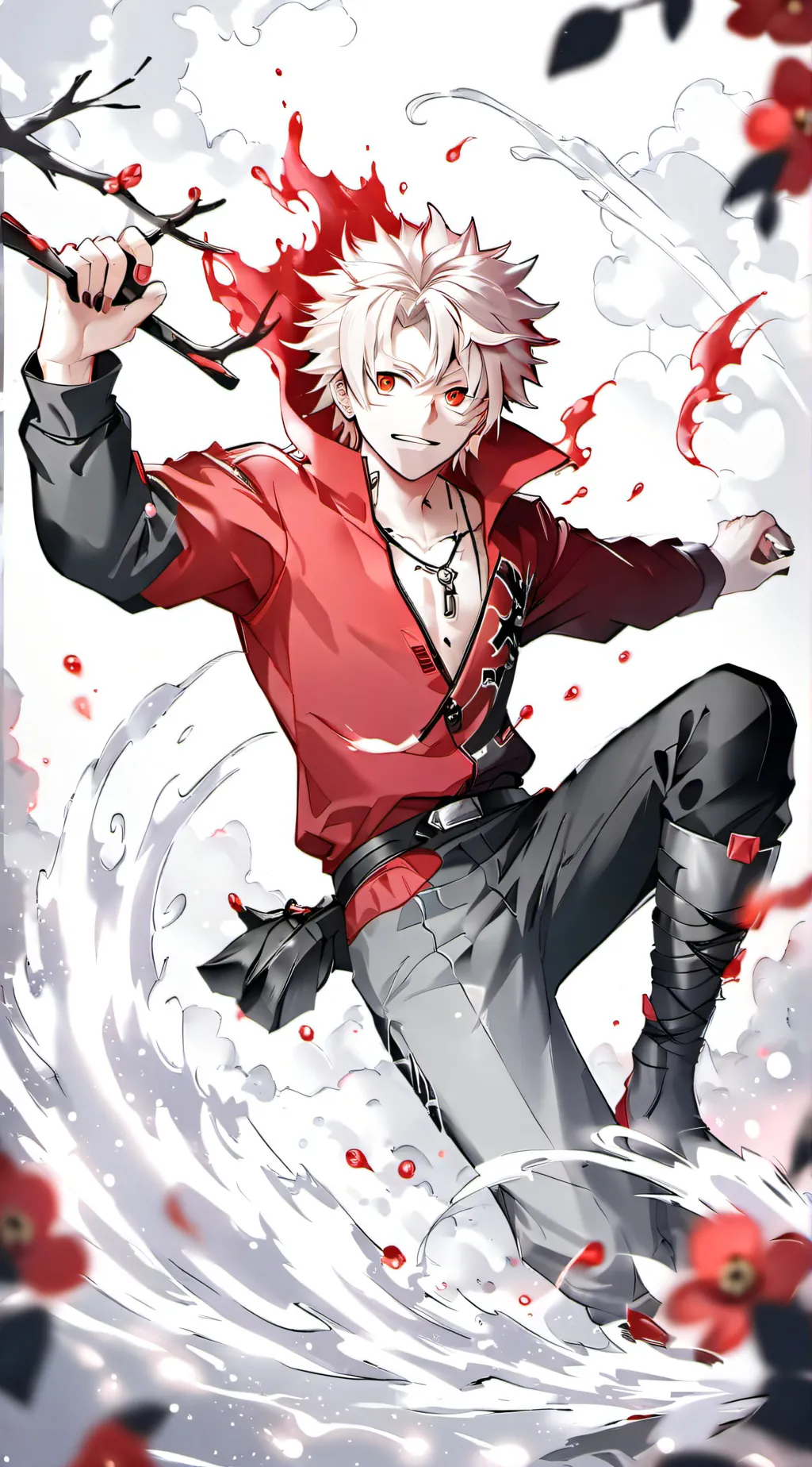 ai character: bakugou background