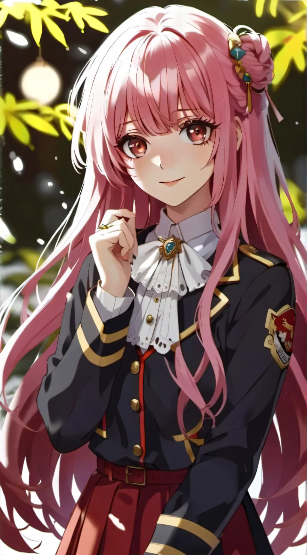 ai character: maid background