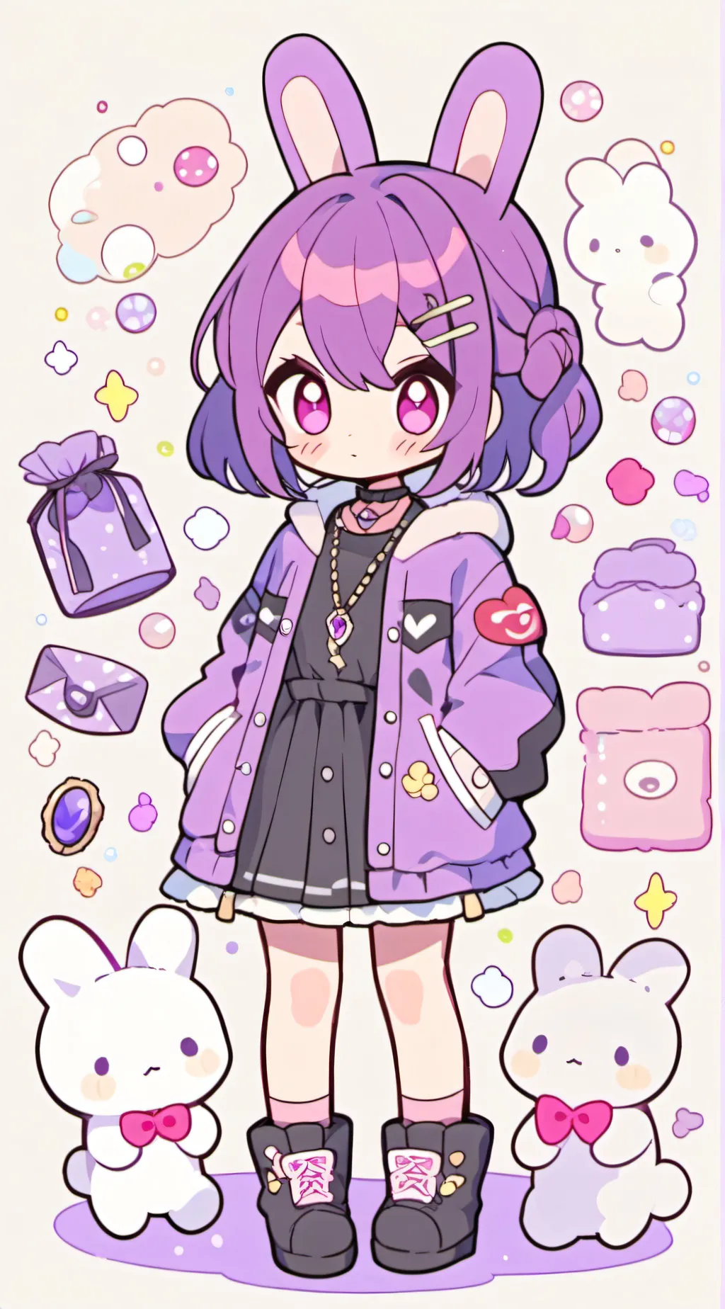 ai character: Leah background