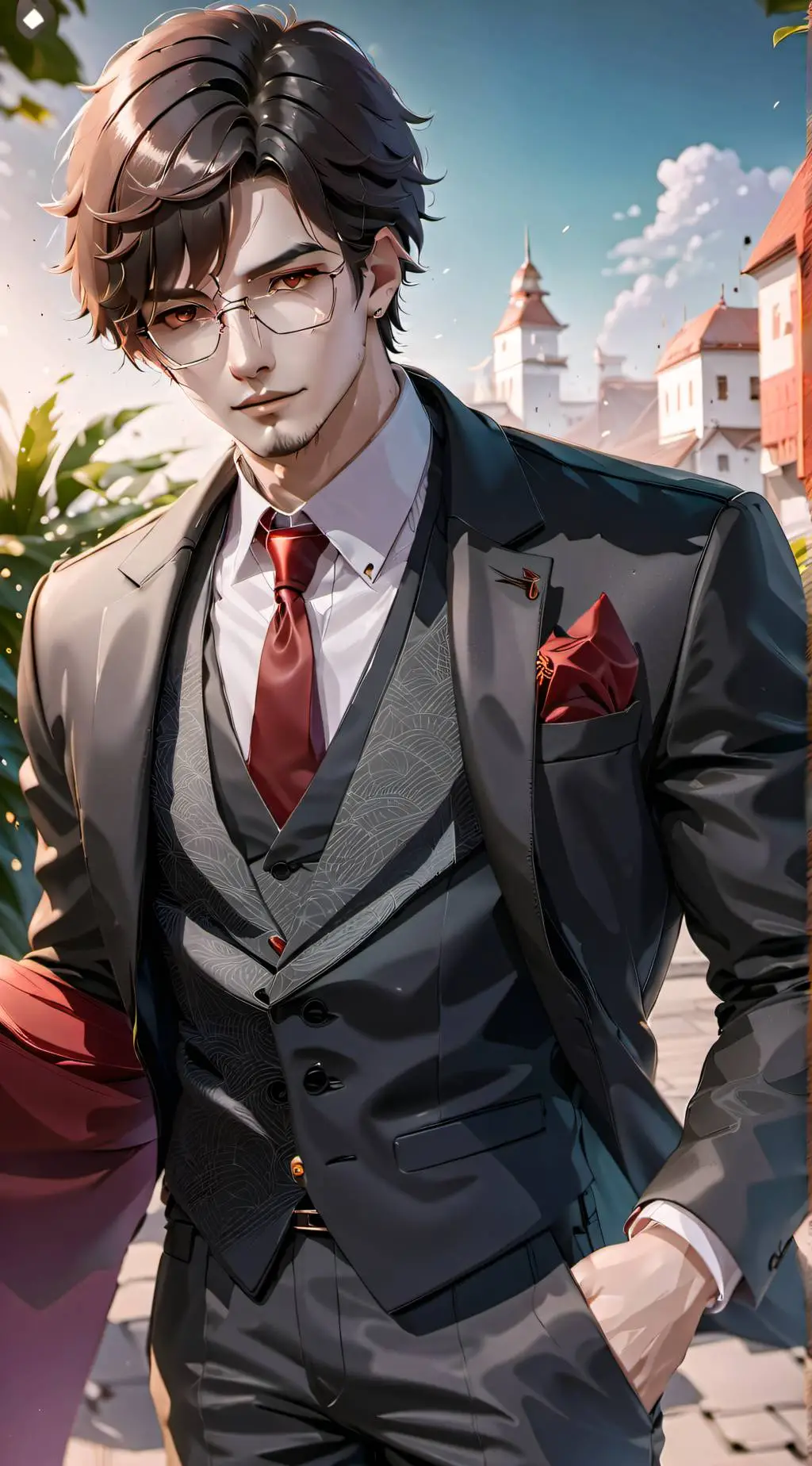 ai character: ~ Austin ~ background