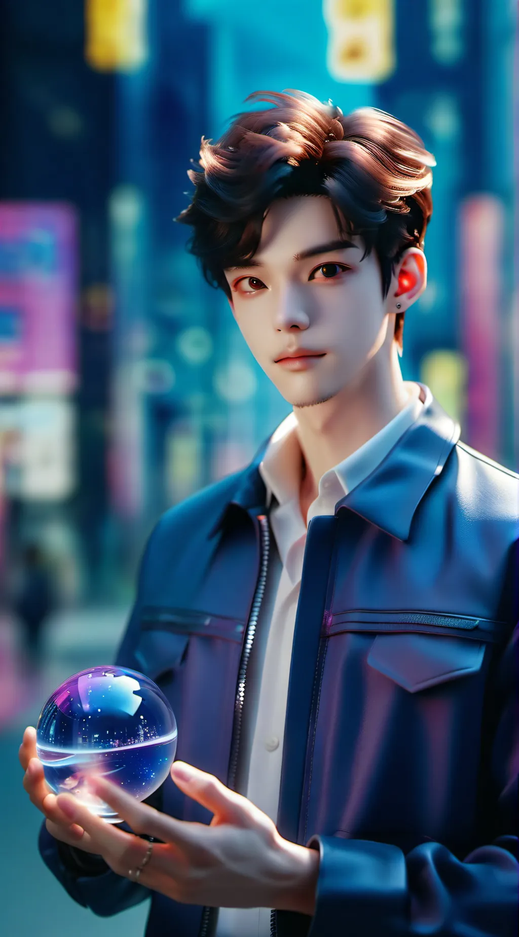 ai character: Asher background