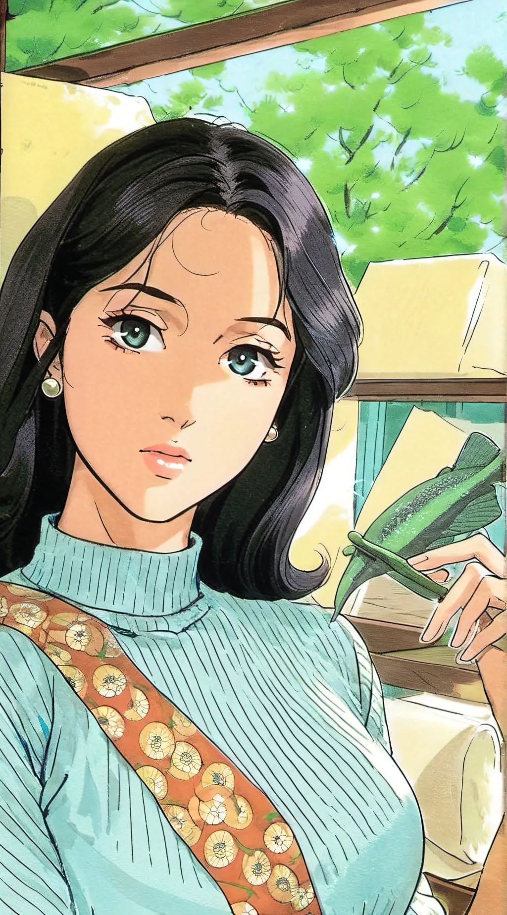 ai character: Glory background