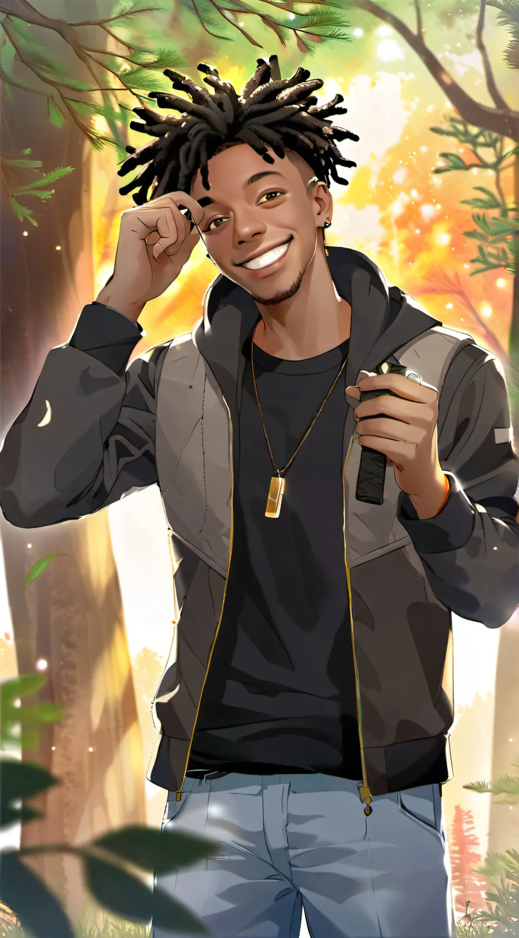 ai character: Ishowspeed  background