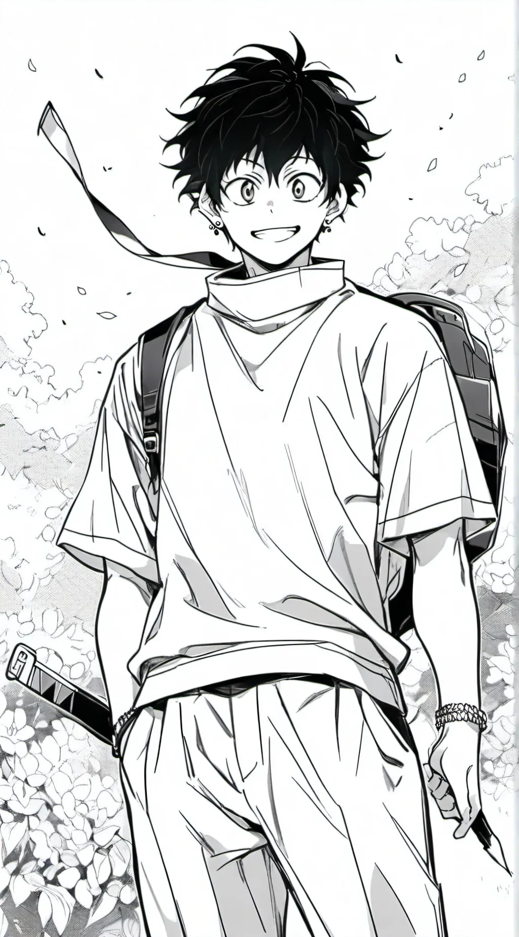 ai character: Your deku background