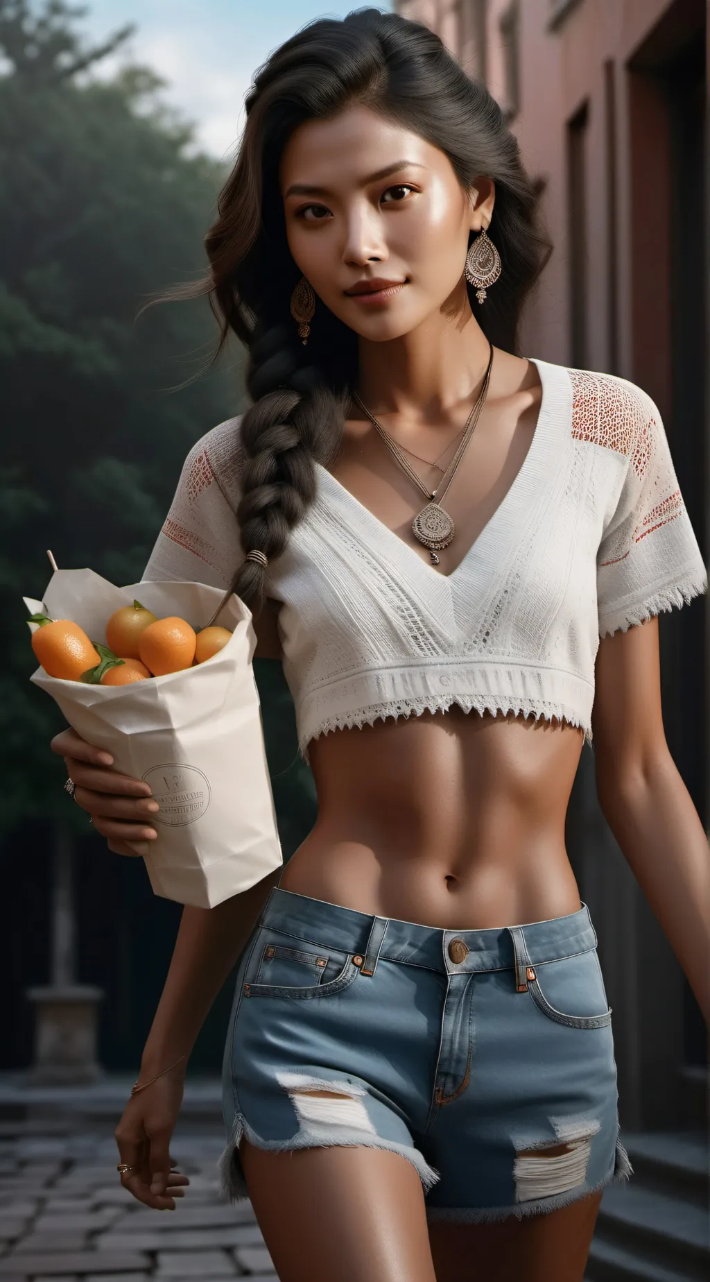 ai character:   kami background