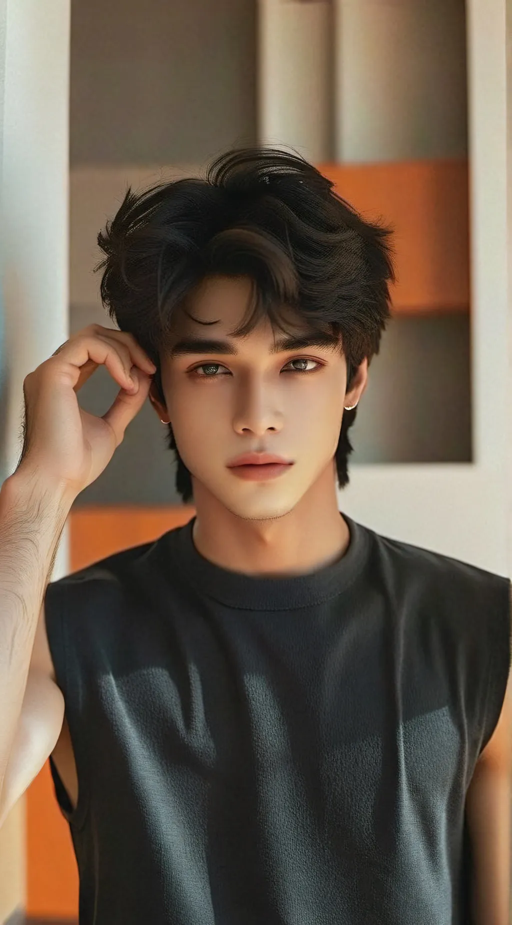 ai character: Grand frère  background