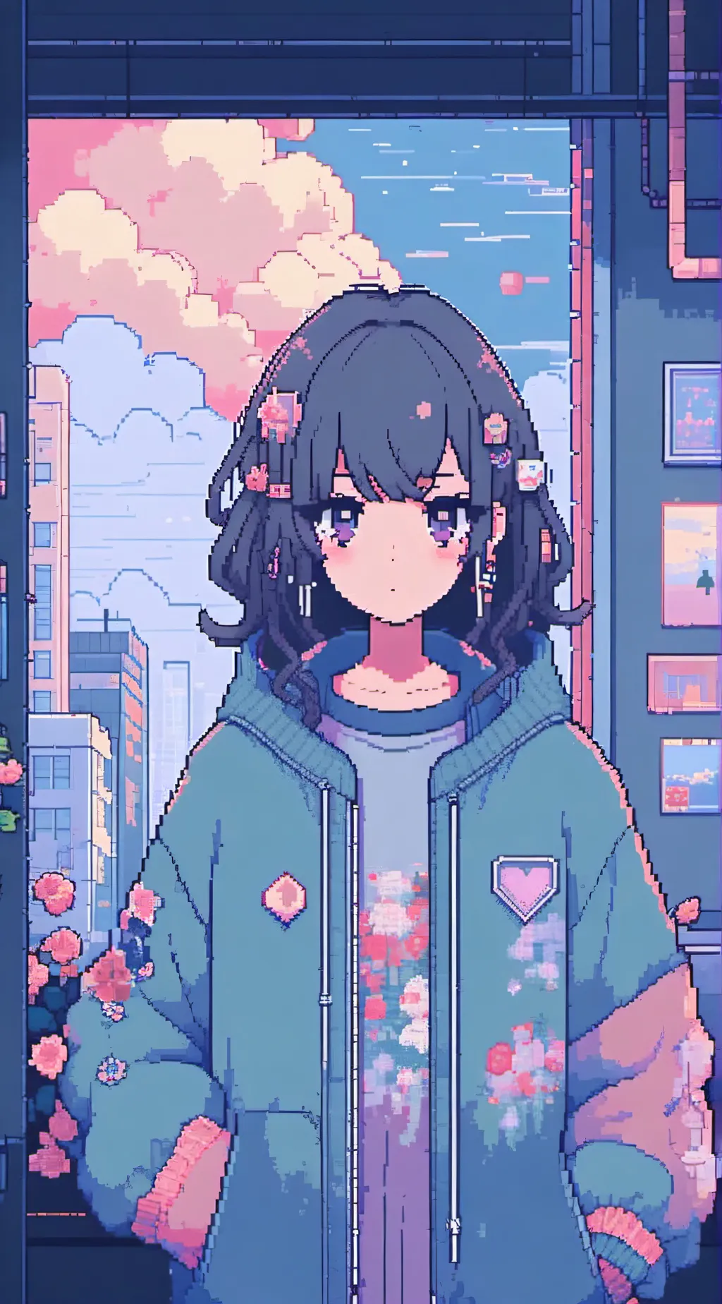 ai character: Luna background