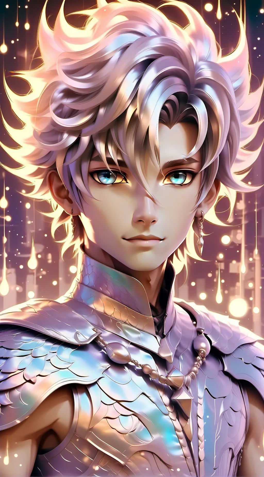 ai character: Create the story  background