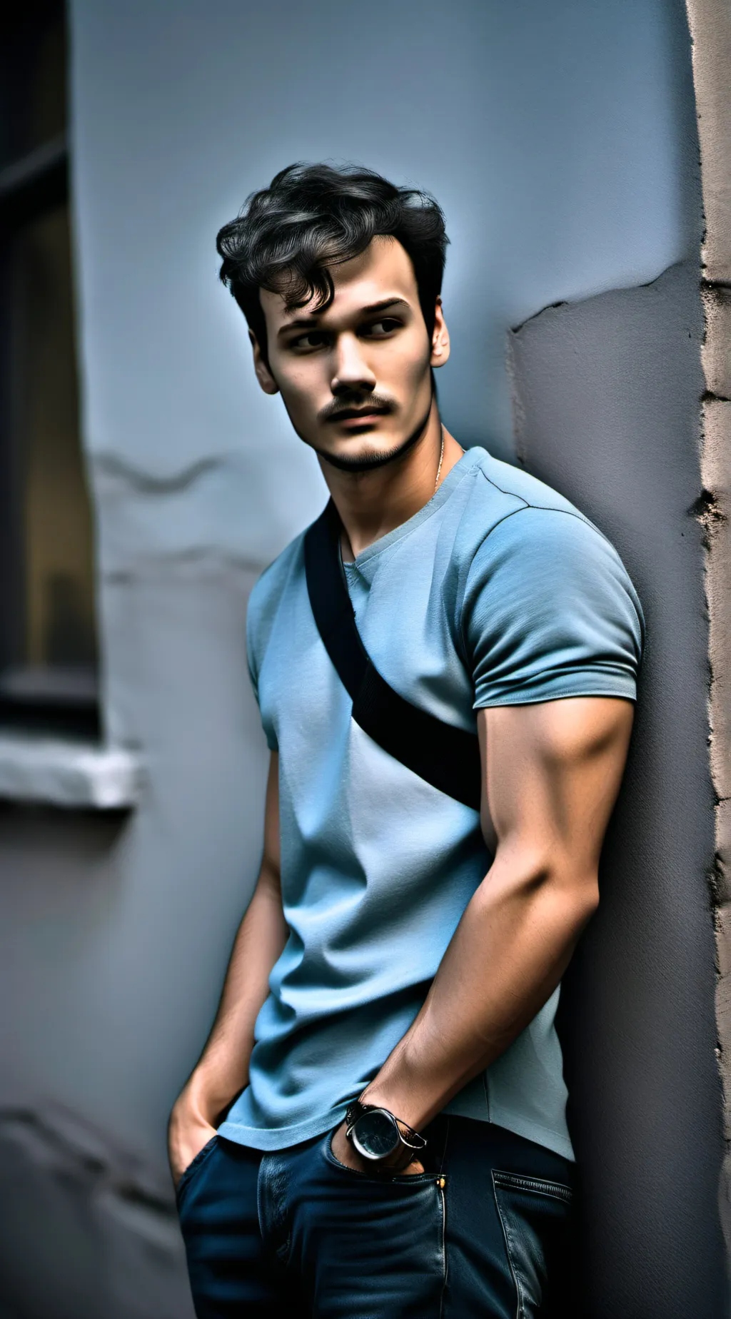 ai character: Mattheo riddle background