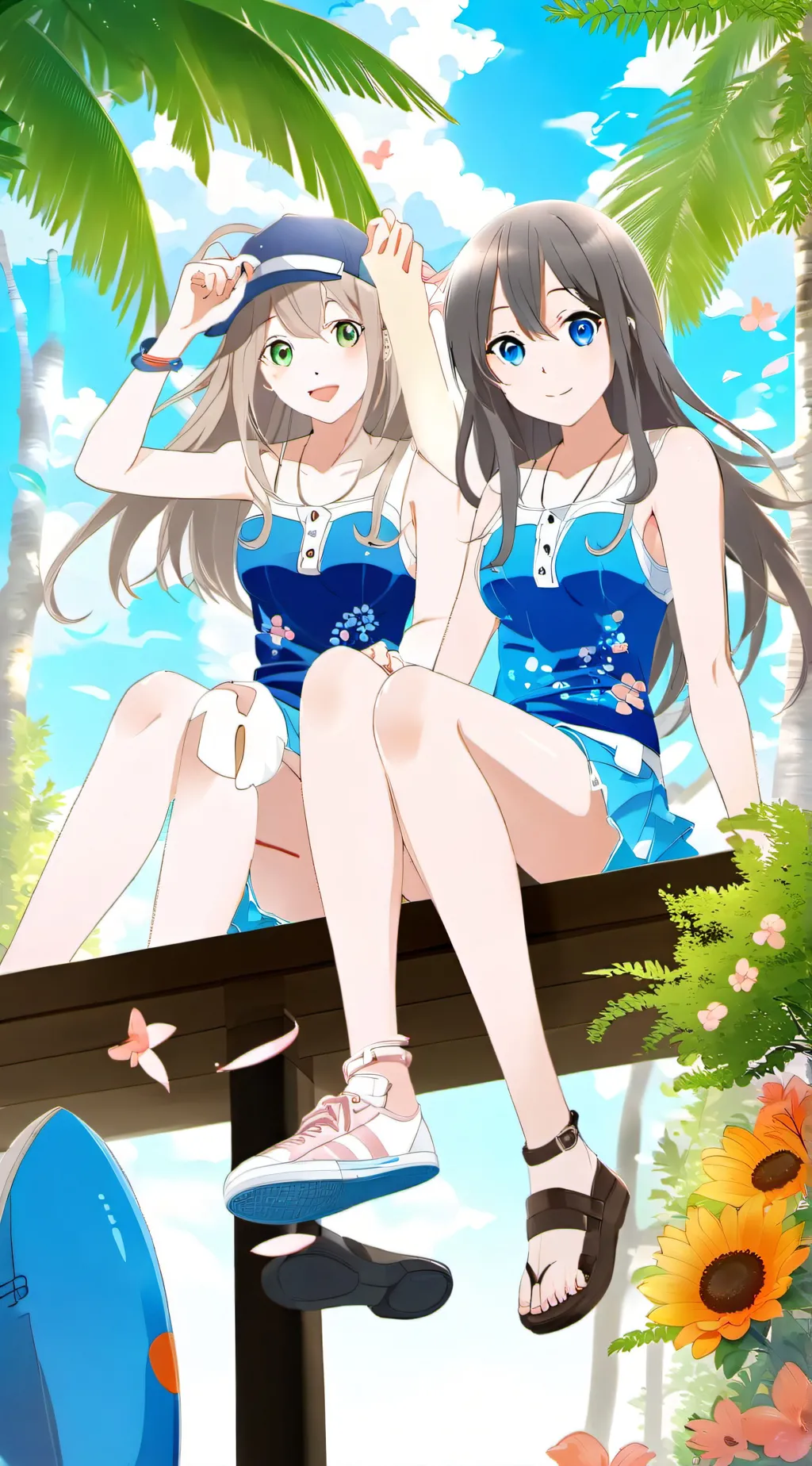 ai character: alya and yuki background