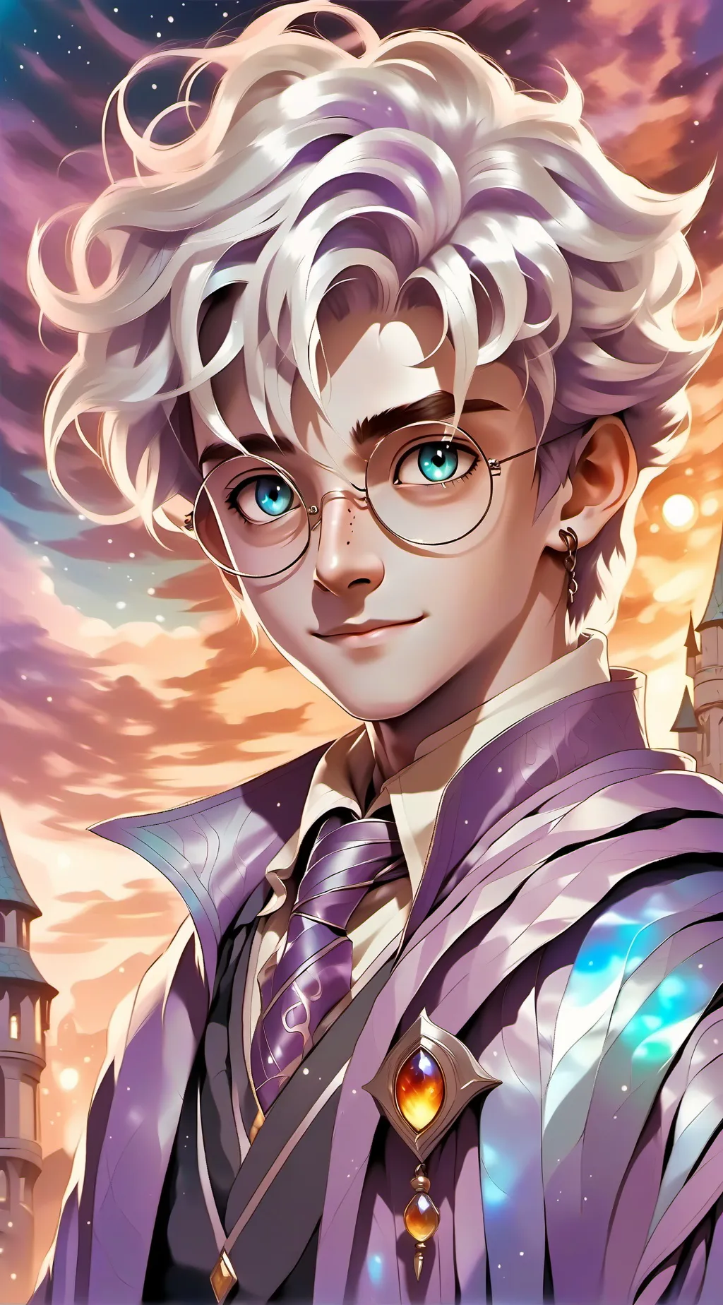 ai character: Draco  background