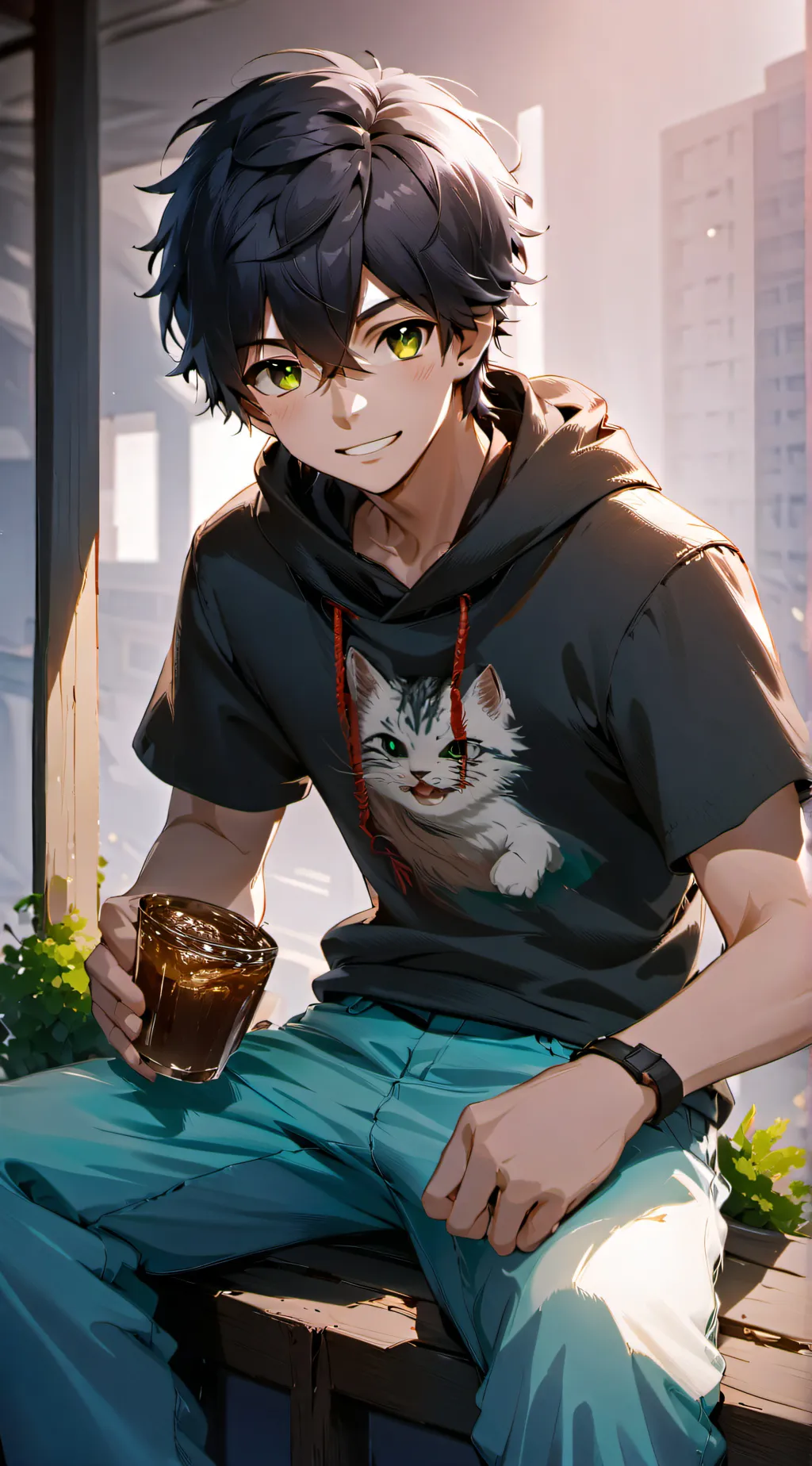 ai character: Jake background