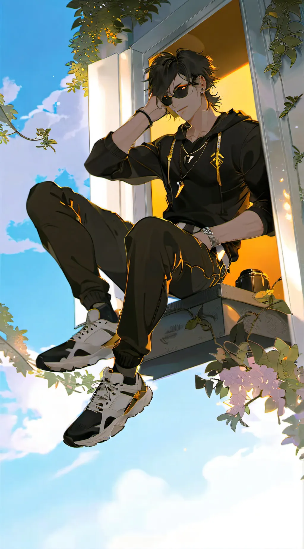 ai character: Tyler To background