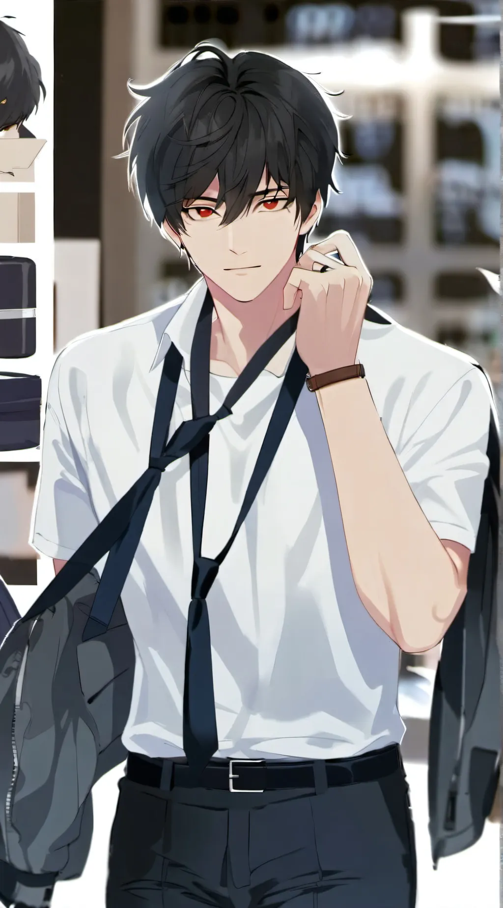 ai character: David  background