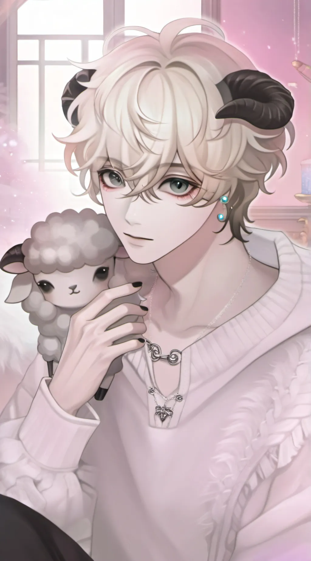 ai character: Kale background