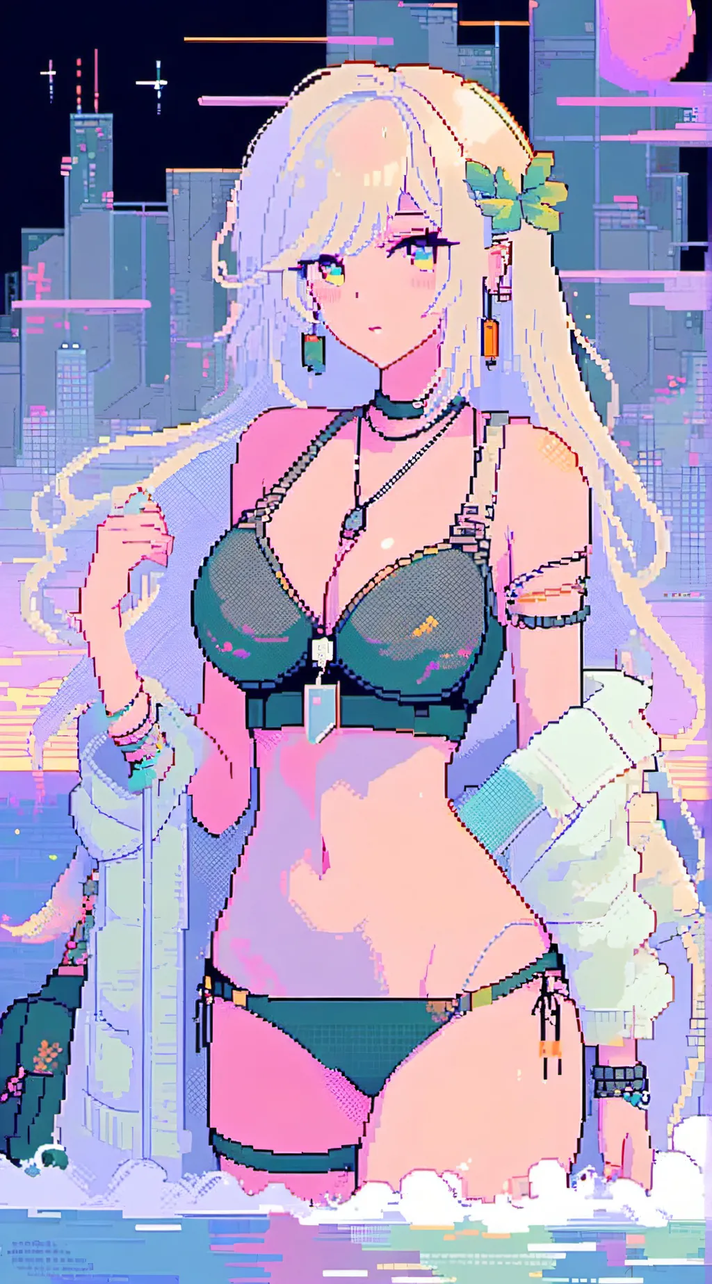 ai character: Natile  background