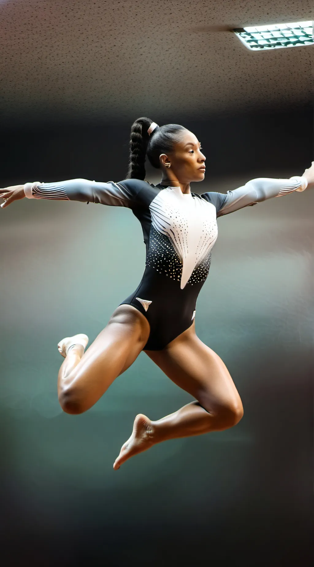 ai character: Simone Biles background