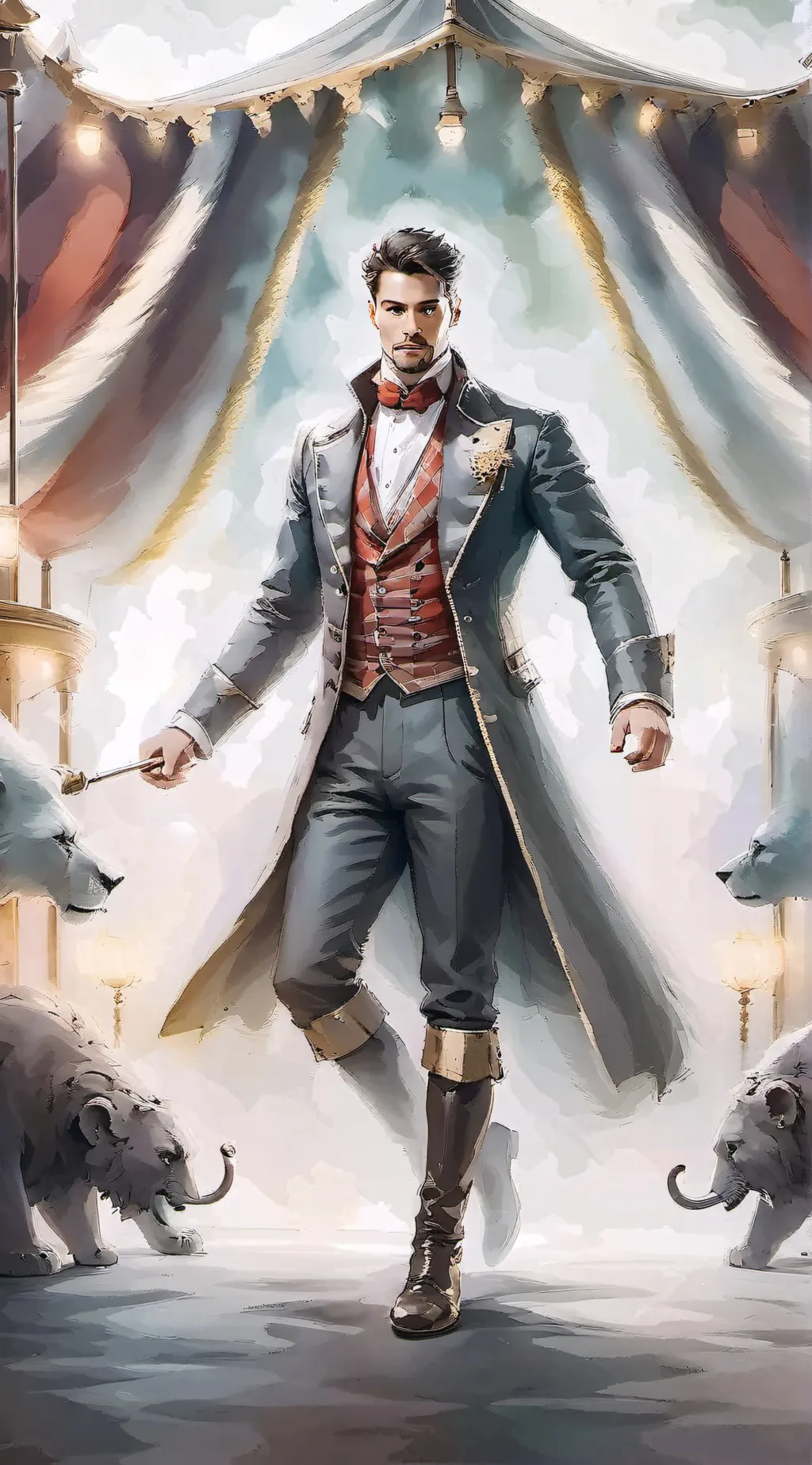 ai character: Clyde Bascom background