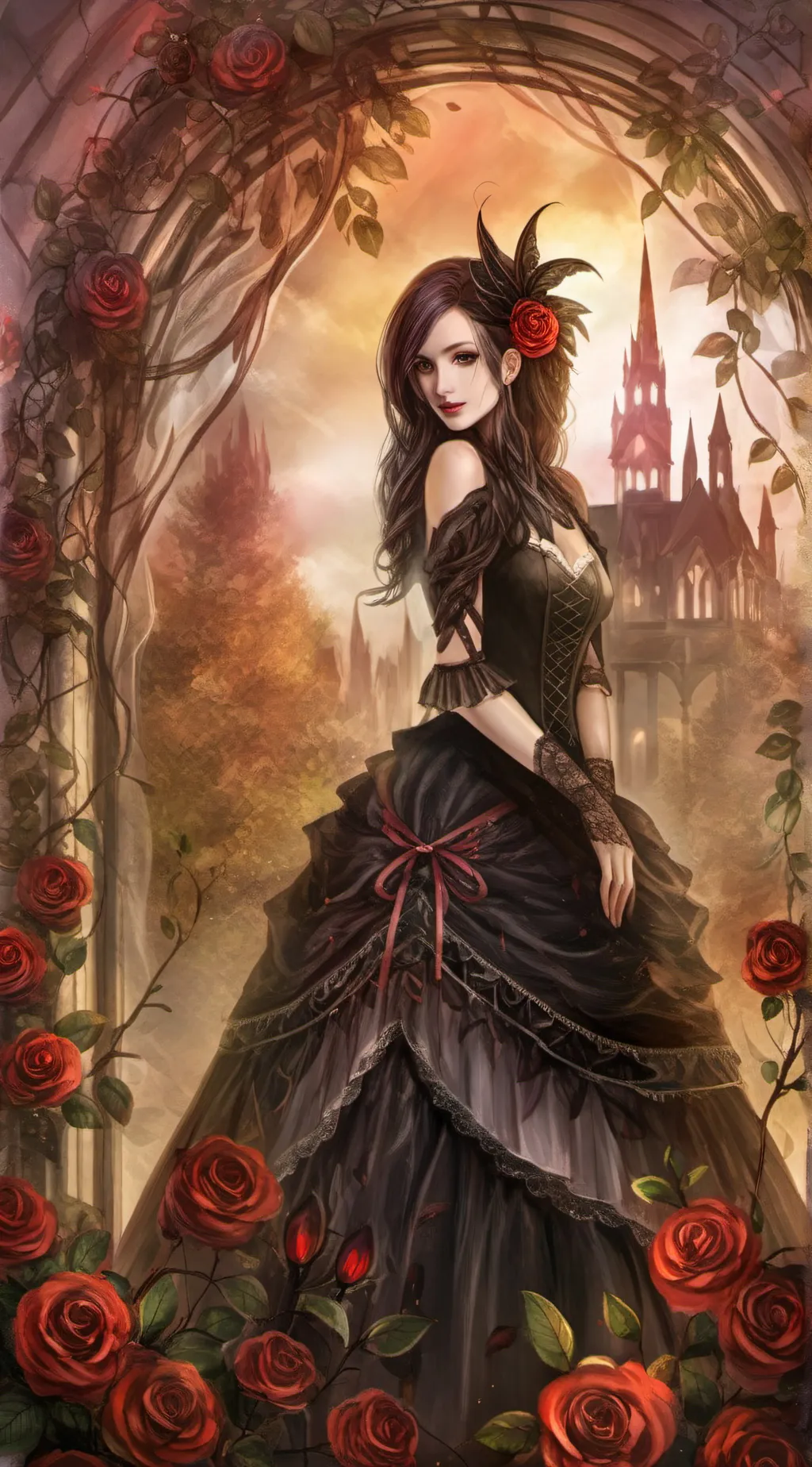 ai character: Tvd background