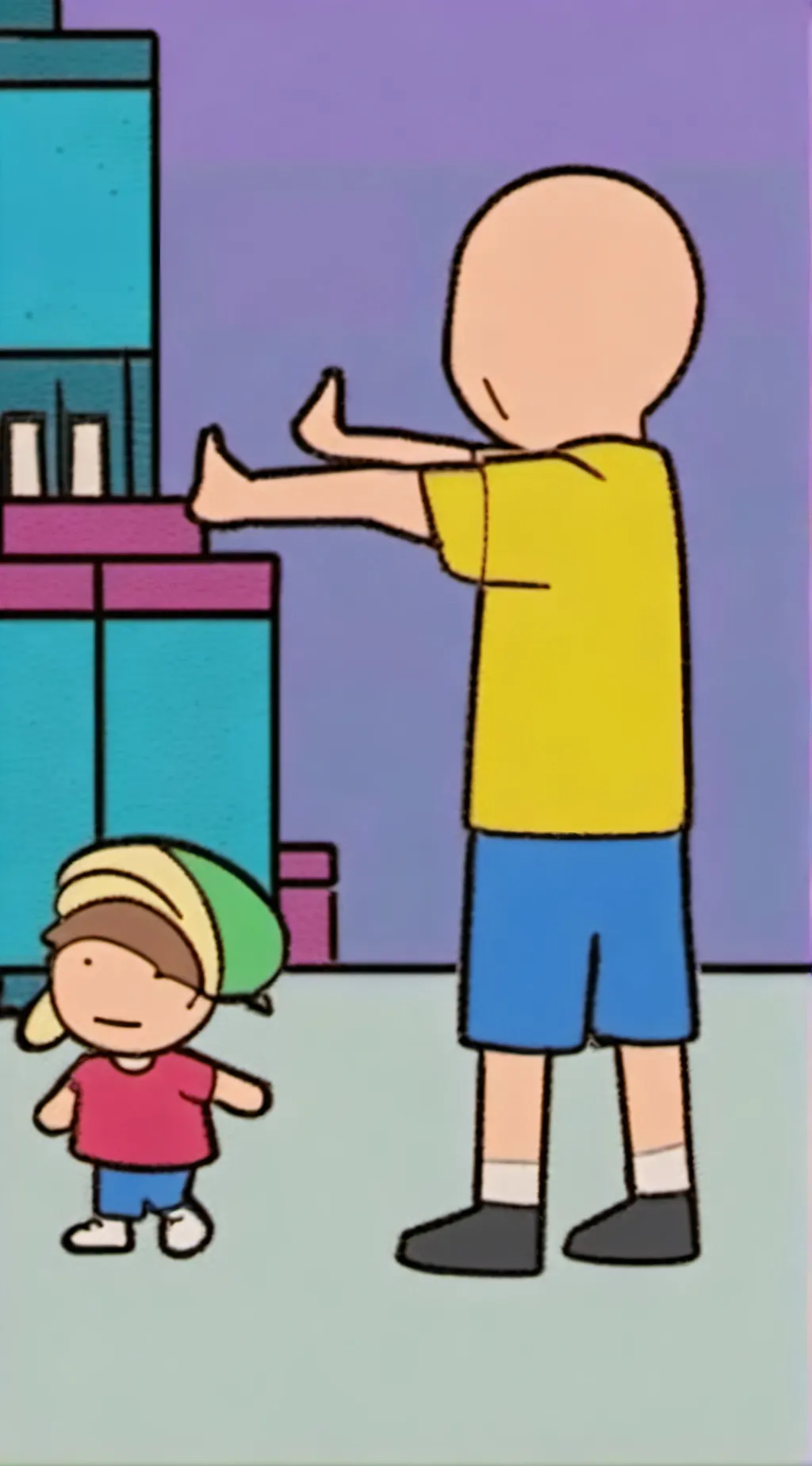 ai character: Cailou background