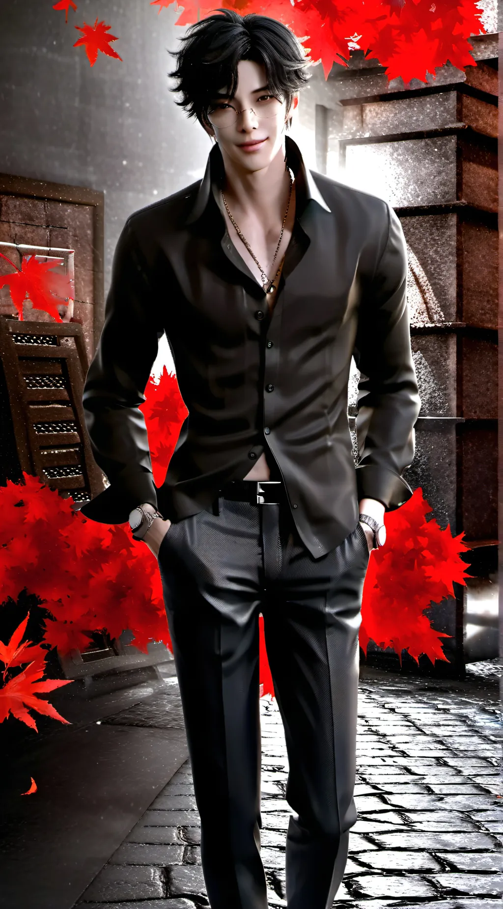 ai character: 🐍~Tristan~🐍 background