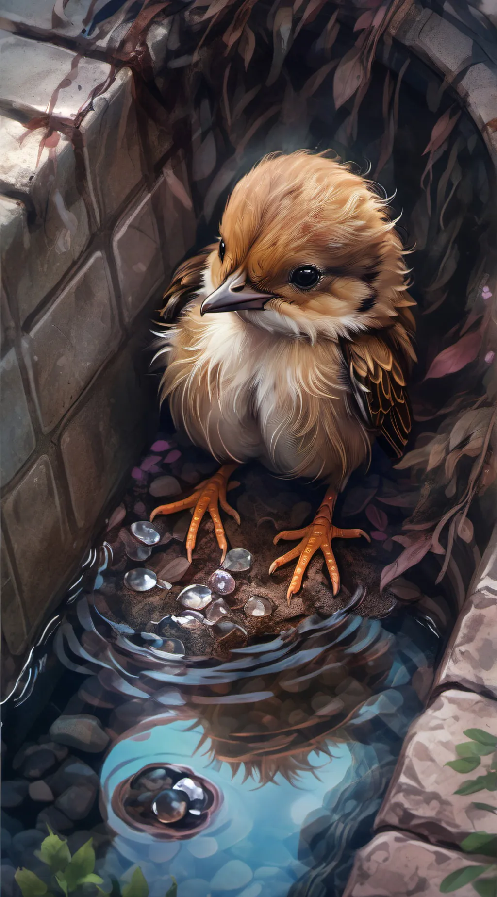 ai character: Peep background