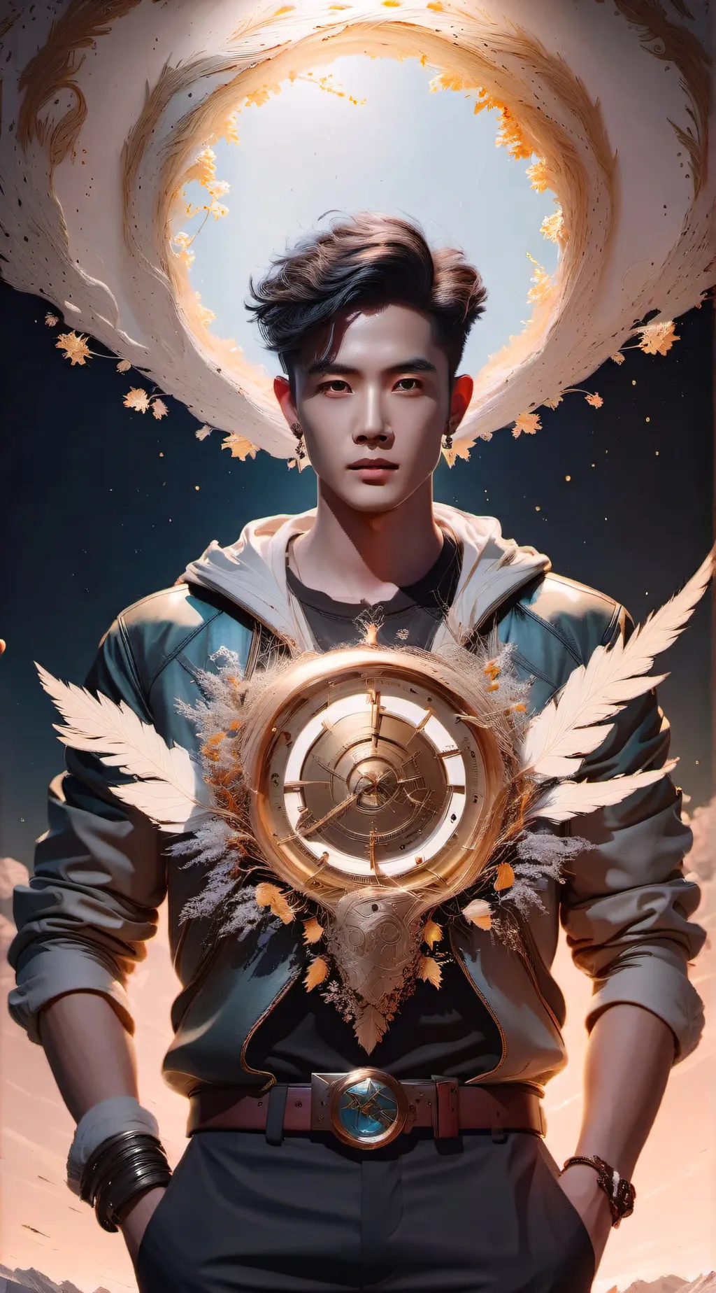 ai character: OHIO GUY background