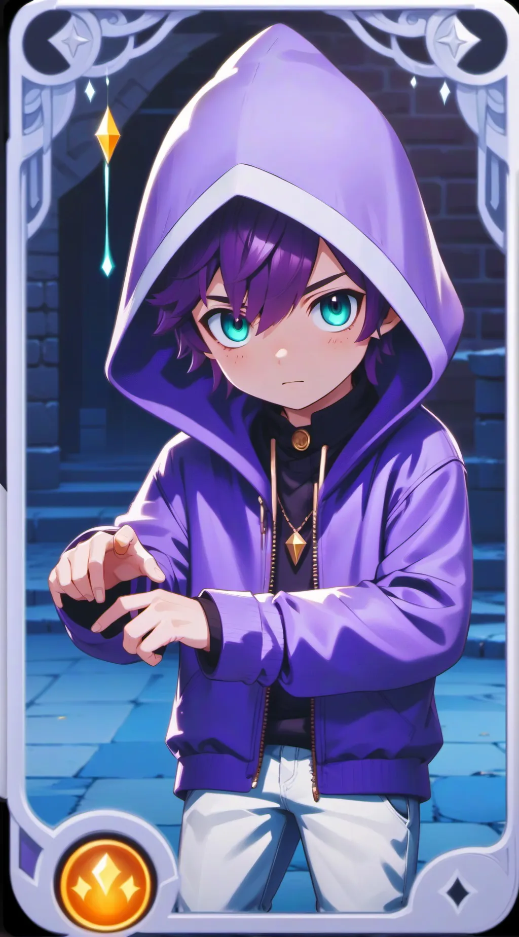 ai character: Kye x Lay  background