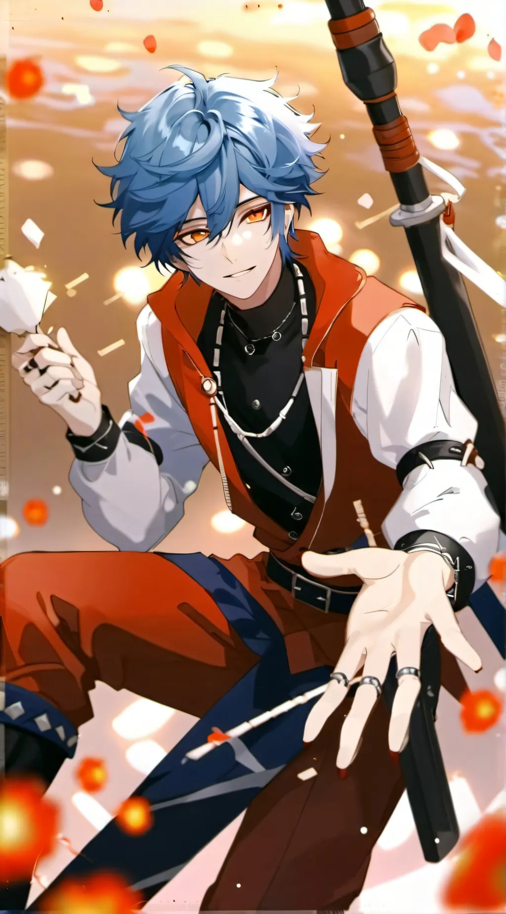 ai character: Kai💘 background