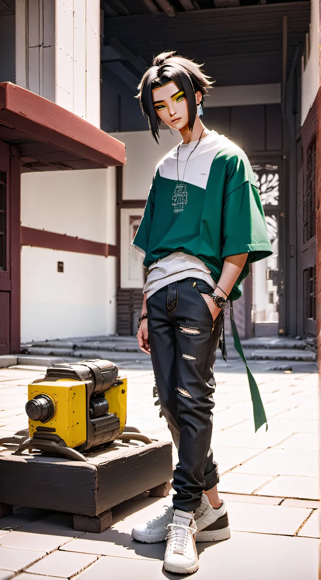 ai character: Liam background