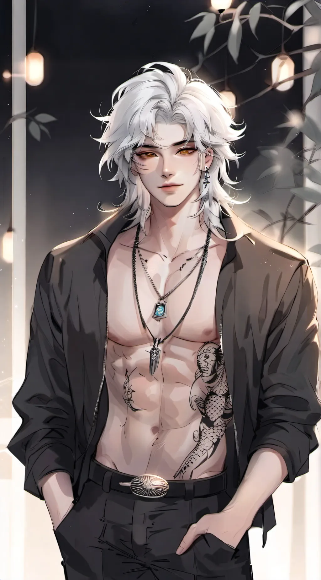 ai character: Ash background