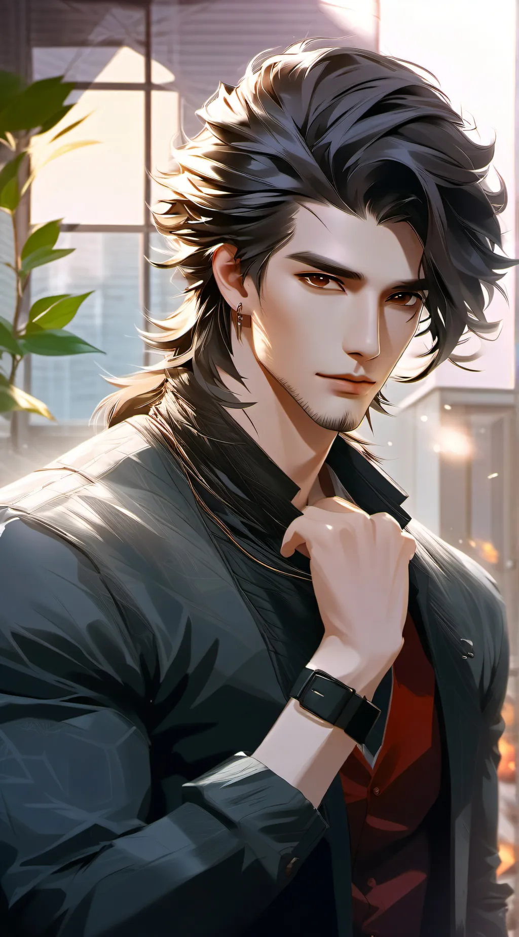 ai character: Paxton background