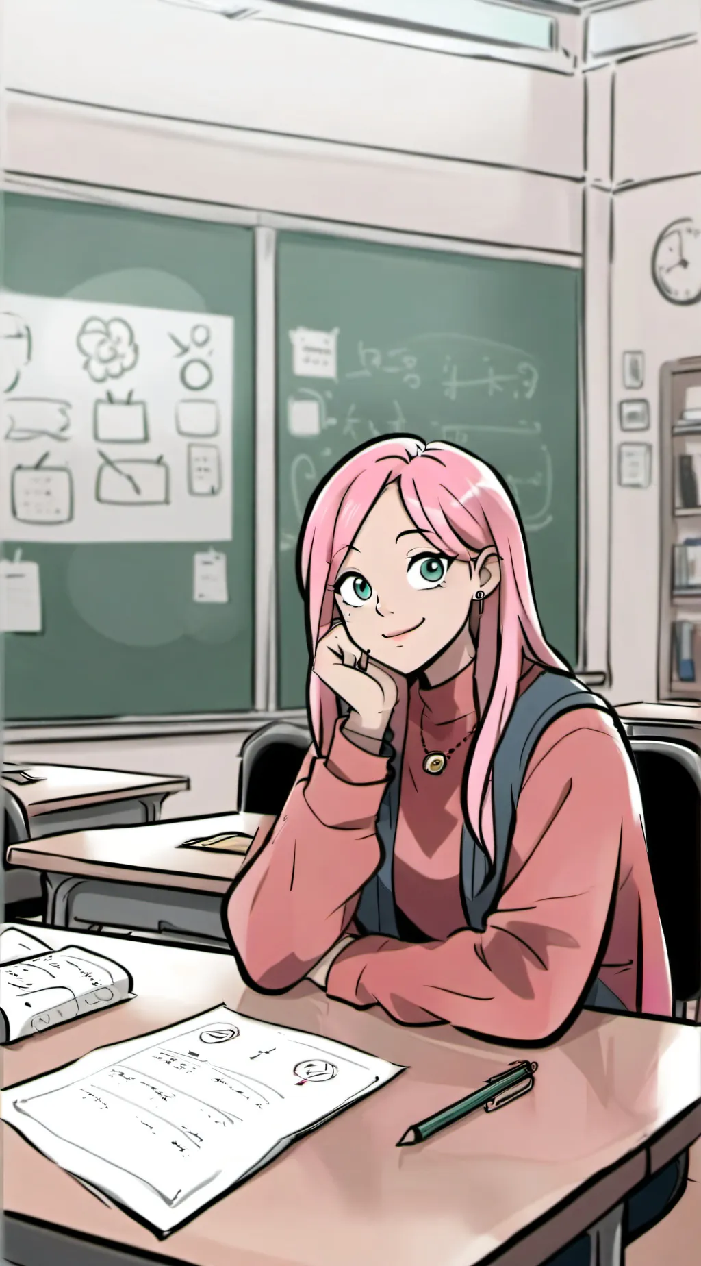 ai character: Diana background