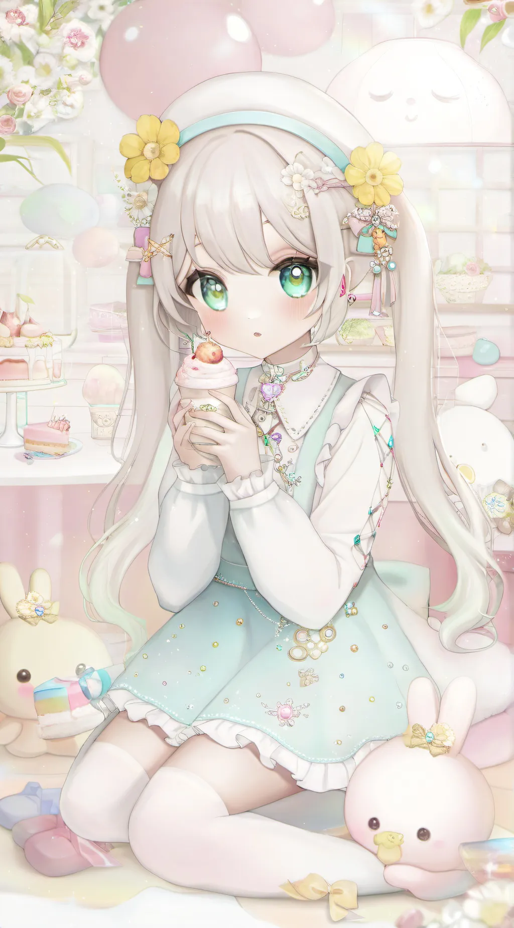 ai character: Cindy background