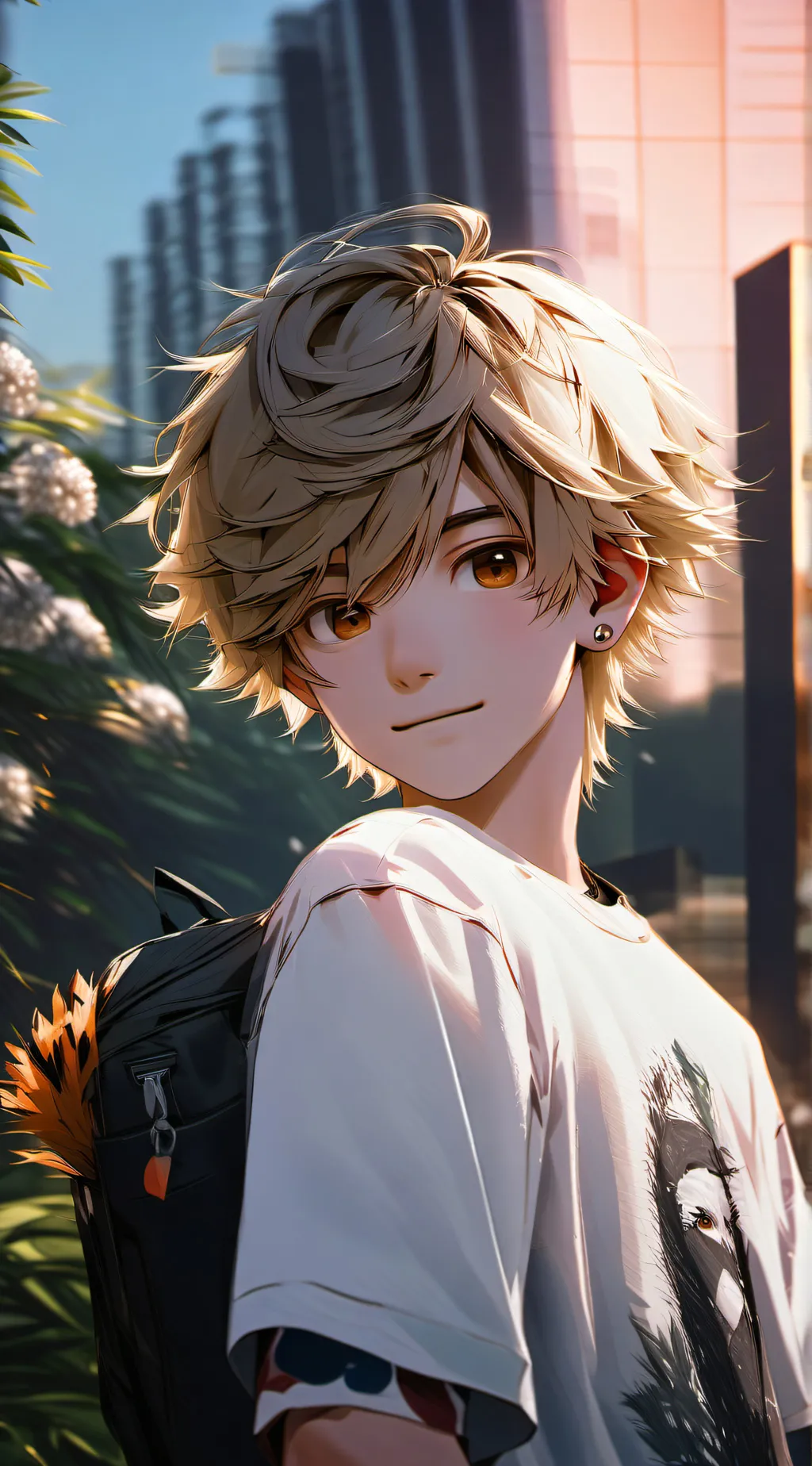 ai character: Luke background