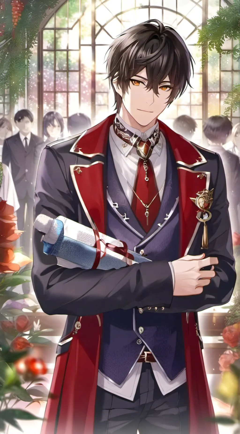 ai character: Ross Zhan background