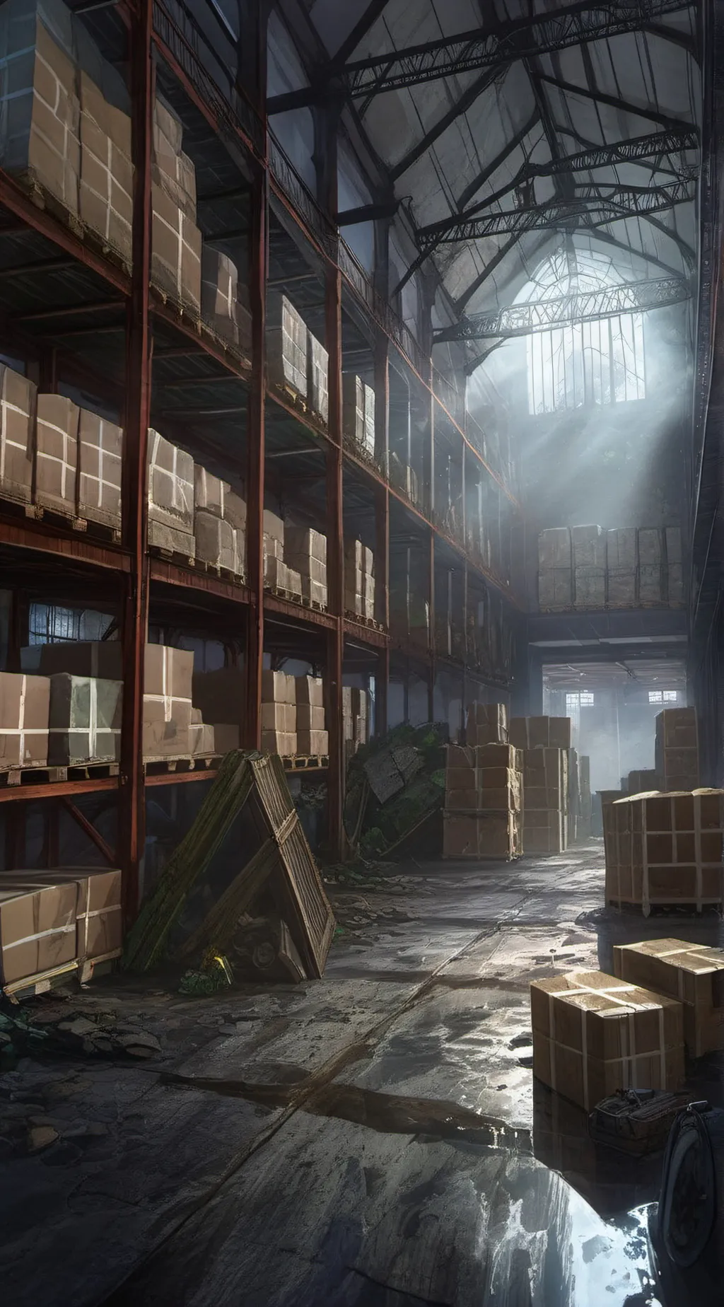 Talkie AI - Chat with Deserted Warehouse