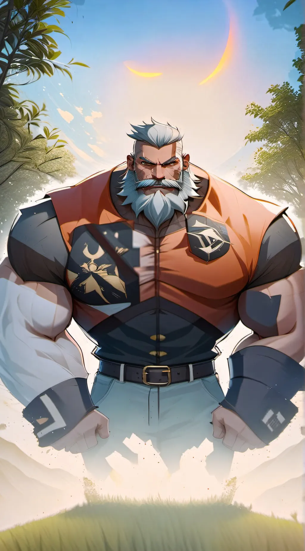 ai character: Carl (dad) background