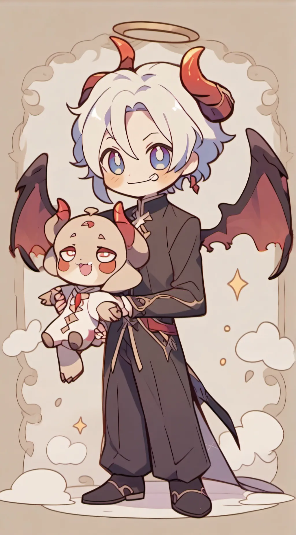 ai character: hh meet alex,alexa background