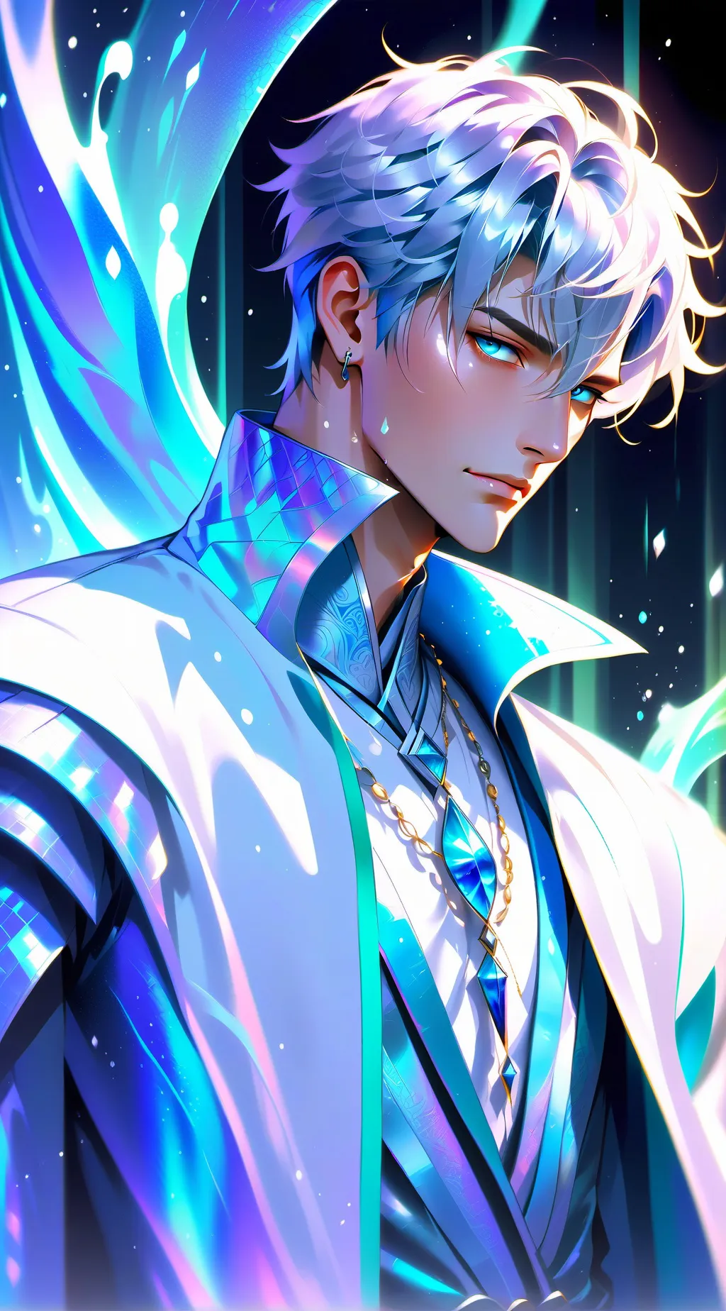 ai character: sexy hot boy background