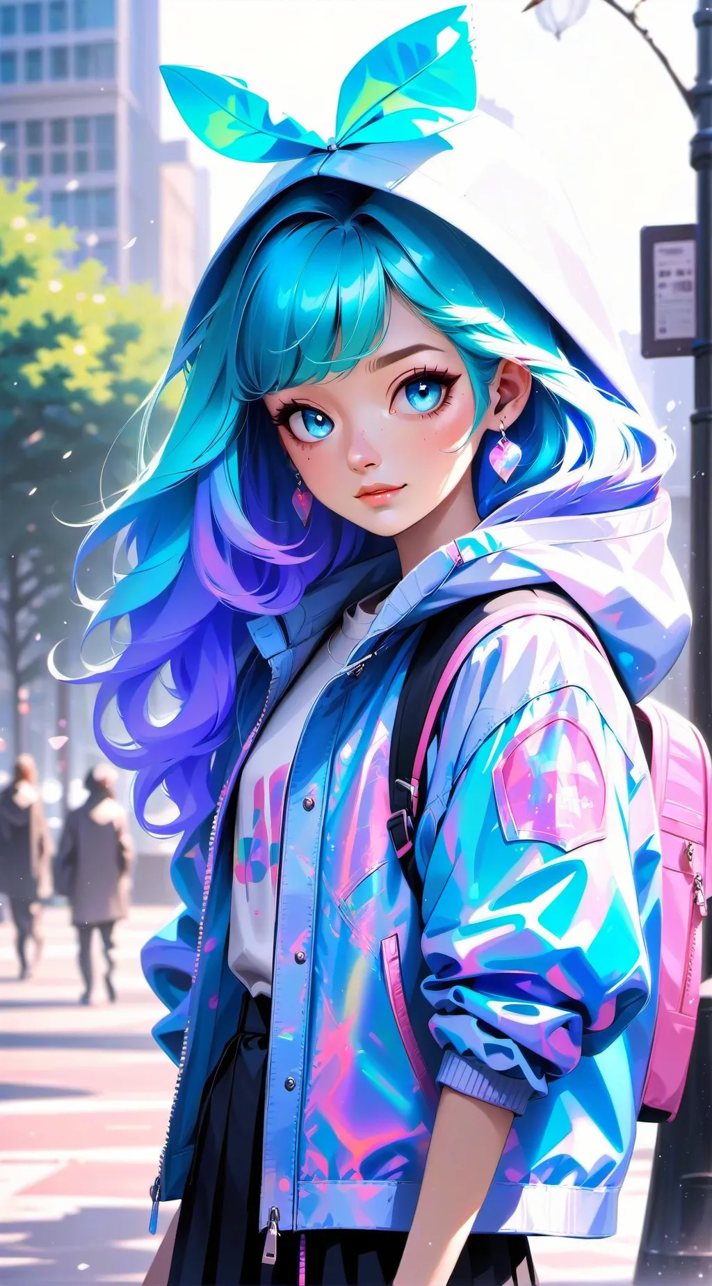 ai character: ⭐AMELIA💀 background