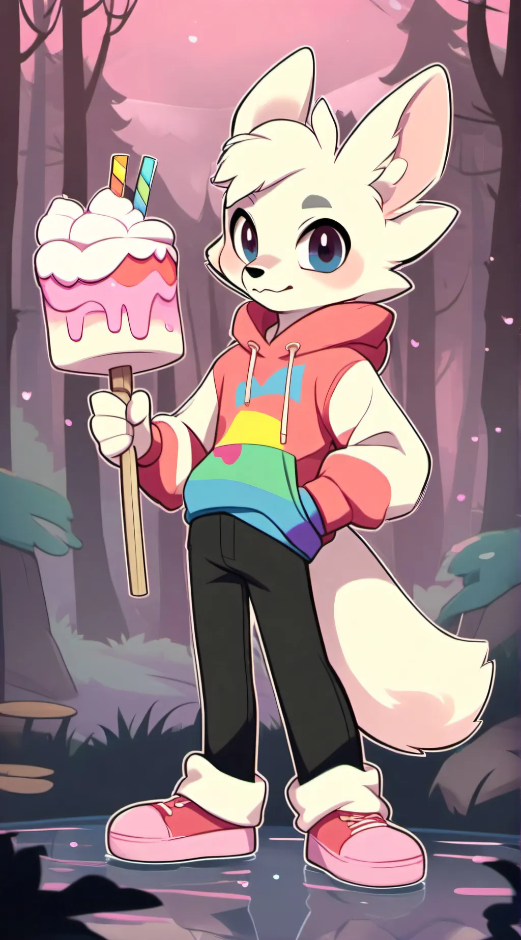 ai character: Quasi background