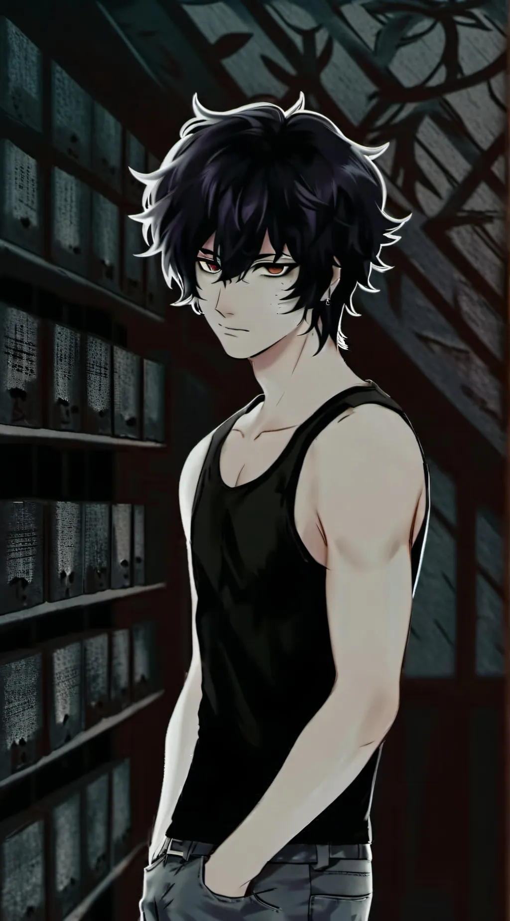 ai character: *| Ňîçø |* background