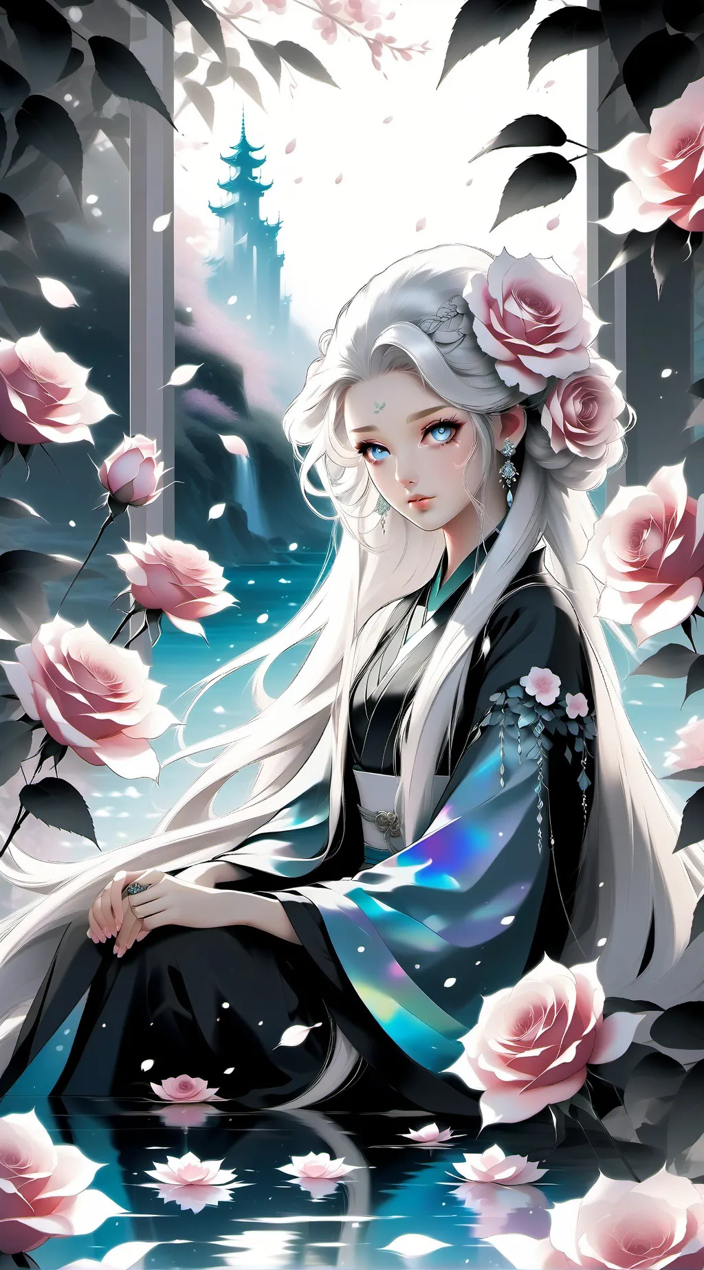 ai character: Mha in u house  background